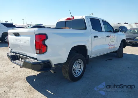 2025 Chevrolet Colorado 2Wd Wt z USA, uszkodzony, nr VIN 1GCPSBEK5S1168924